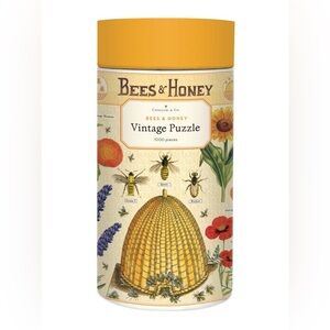 Cavalini Bees & Honey Puzzle - Yellow and Gold